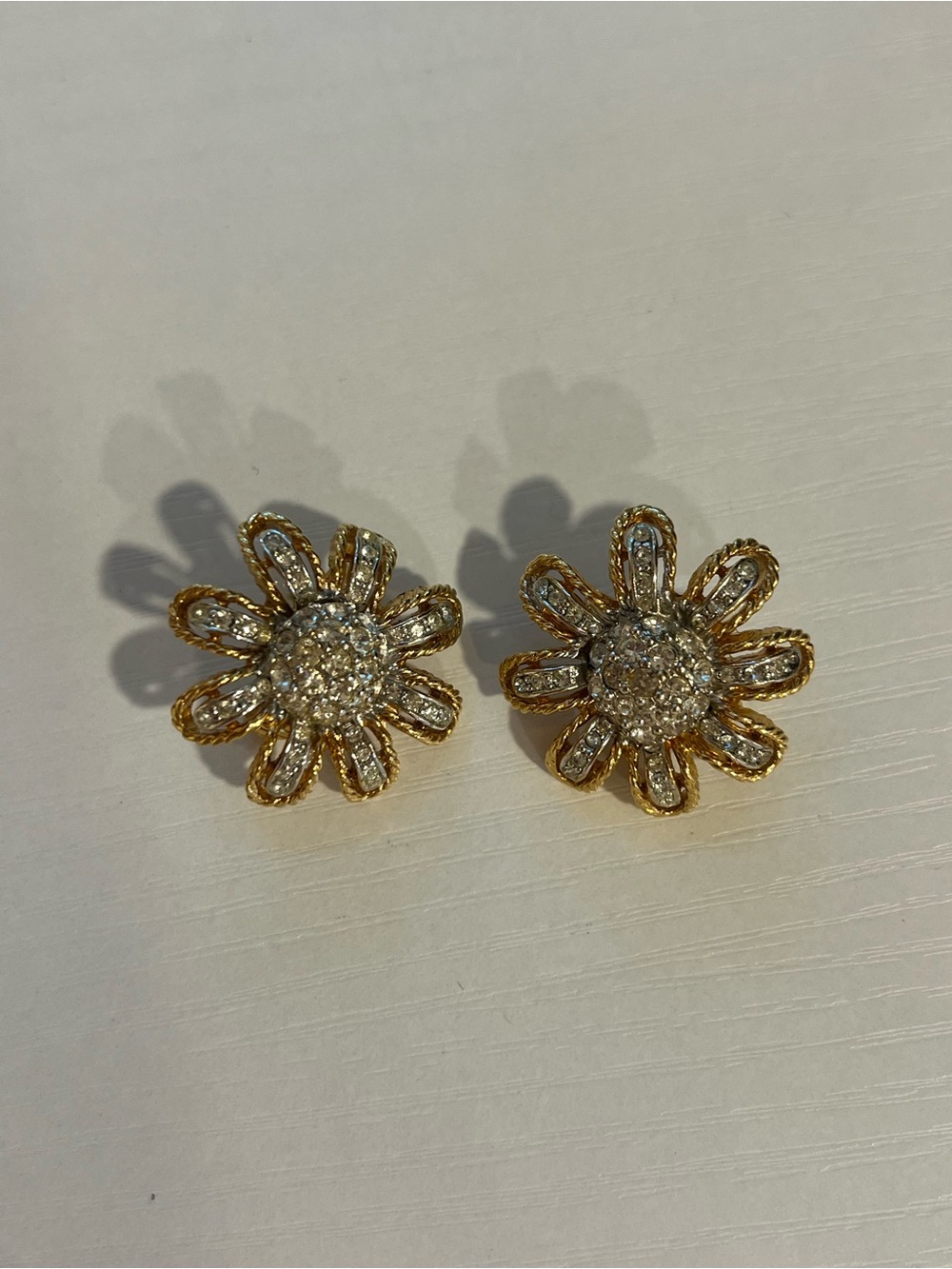 2 PAIRS - Vintage/Antique Clip On Earrings